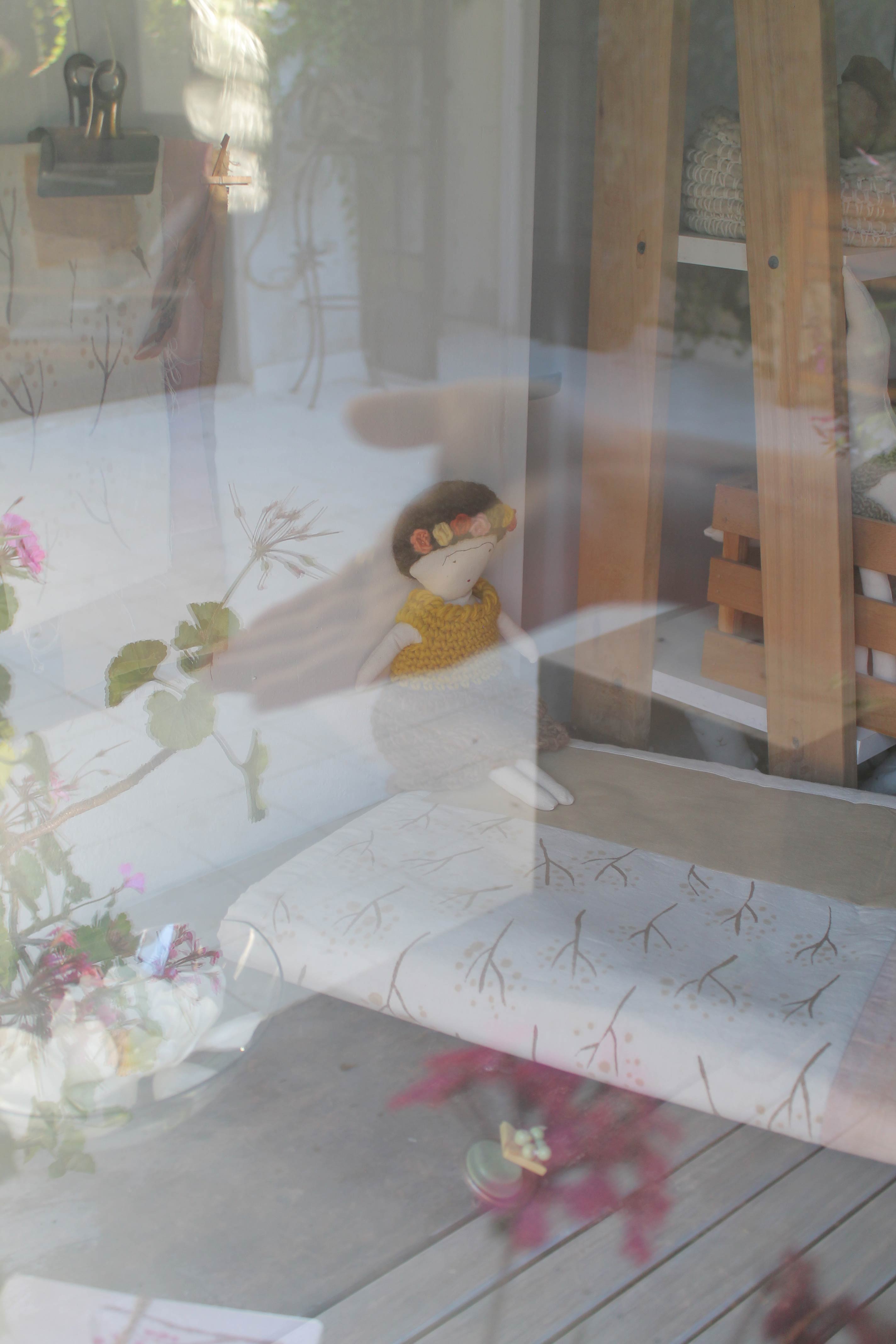 Frida vista através de un vidrio